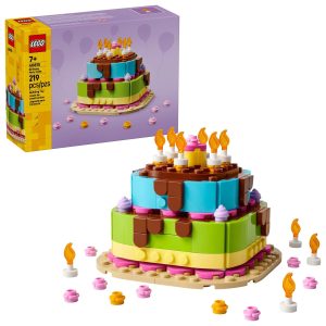 LEGO® Birthday Party Cake Craft for Kids 40815
