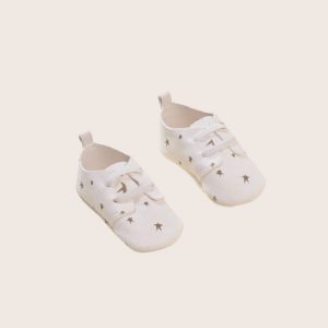 Leather Shoes BUHFW29 - Antique White / 0-3m
