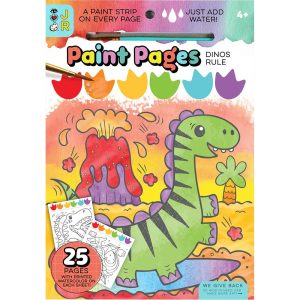 Exclusive Paint Pages Dinos Rule