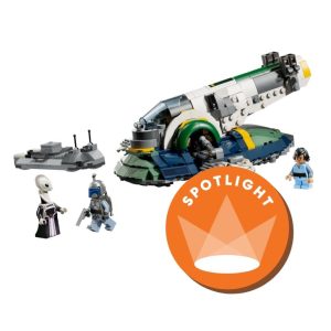 Hot LEGO® Star Wars: Attack of the Clones™ Jango Fett’s Starship Set 75433