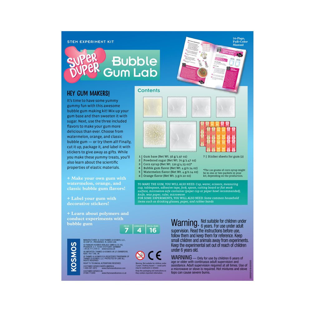 Thames & Kosmos Super Duper Bubble Gum Lab - Image 4