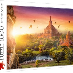 Trefl Red 1000 Piece Puzzle - Ancient Temple, Burma