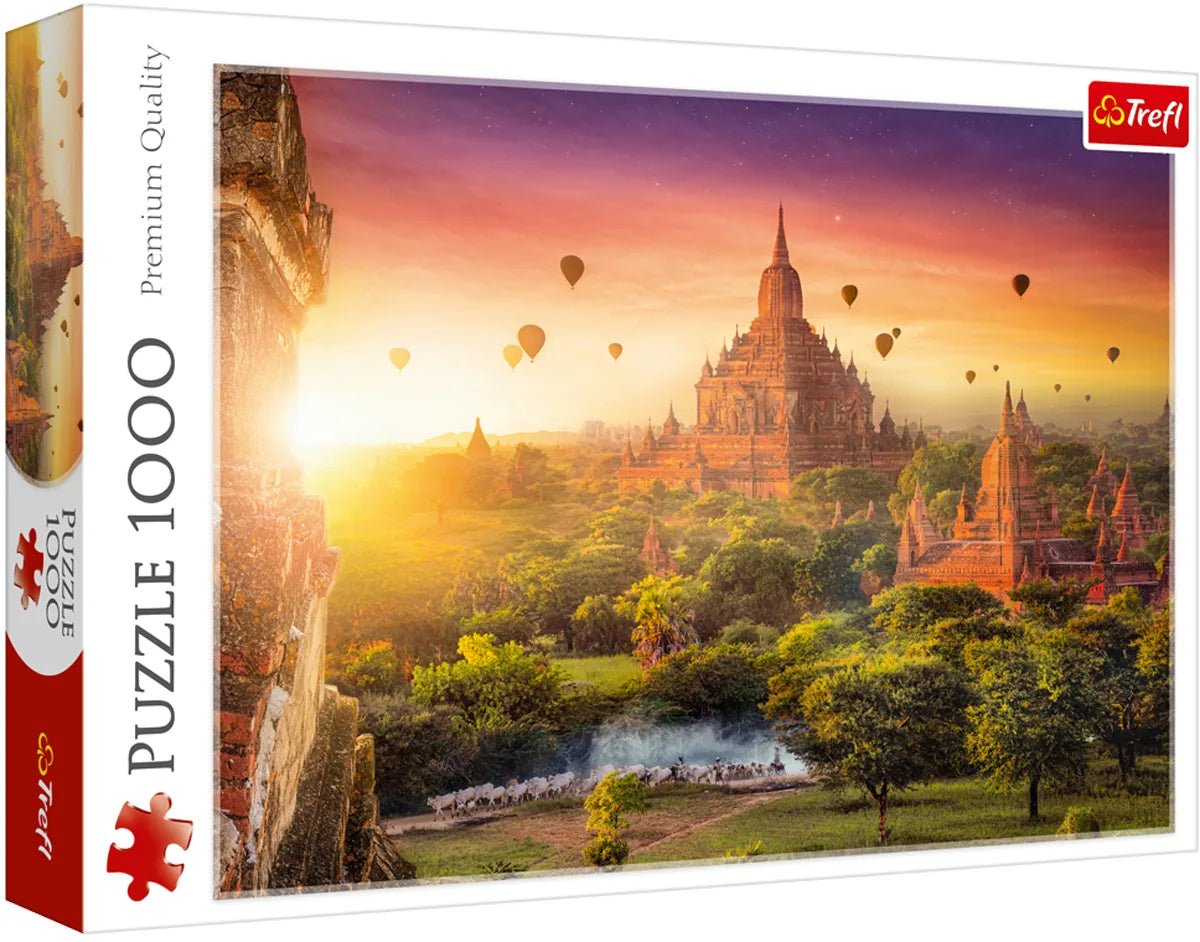 Trefl Red 1000 Piece Puzzle - Ancient Temple, Burma