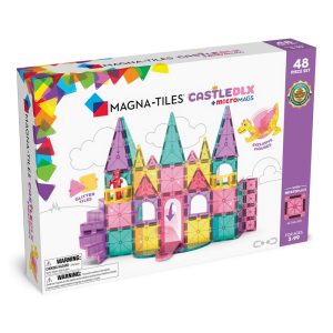 MAGNA-TILES® Castle Deluxe 48-Piece Construction Set