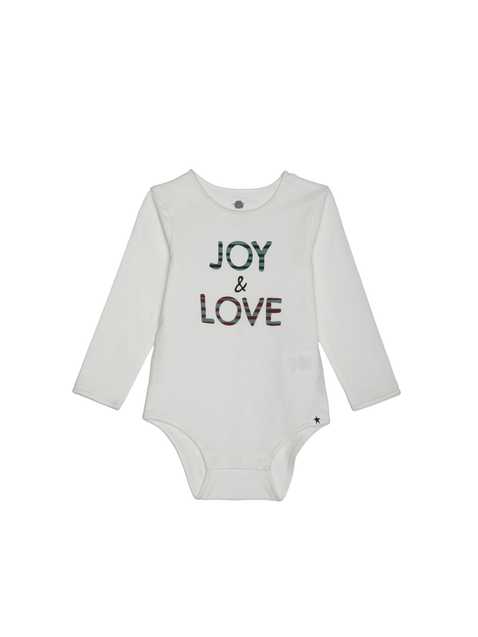 Comfort fit Bodysuit BUFON12 - Antique White Joy & Love / 0-3m