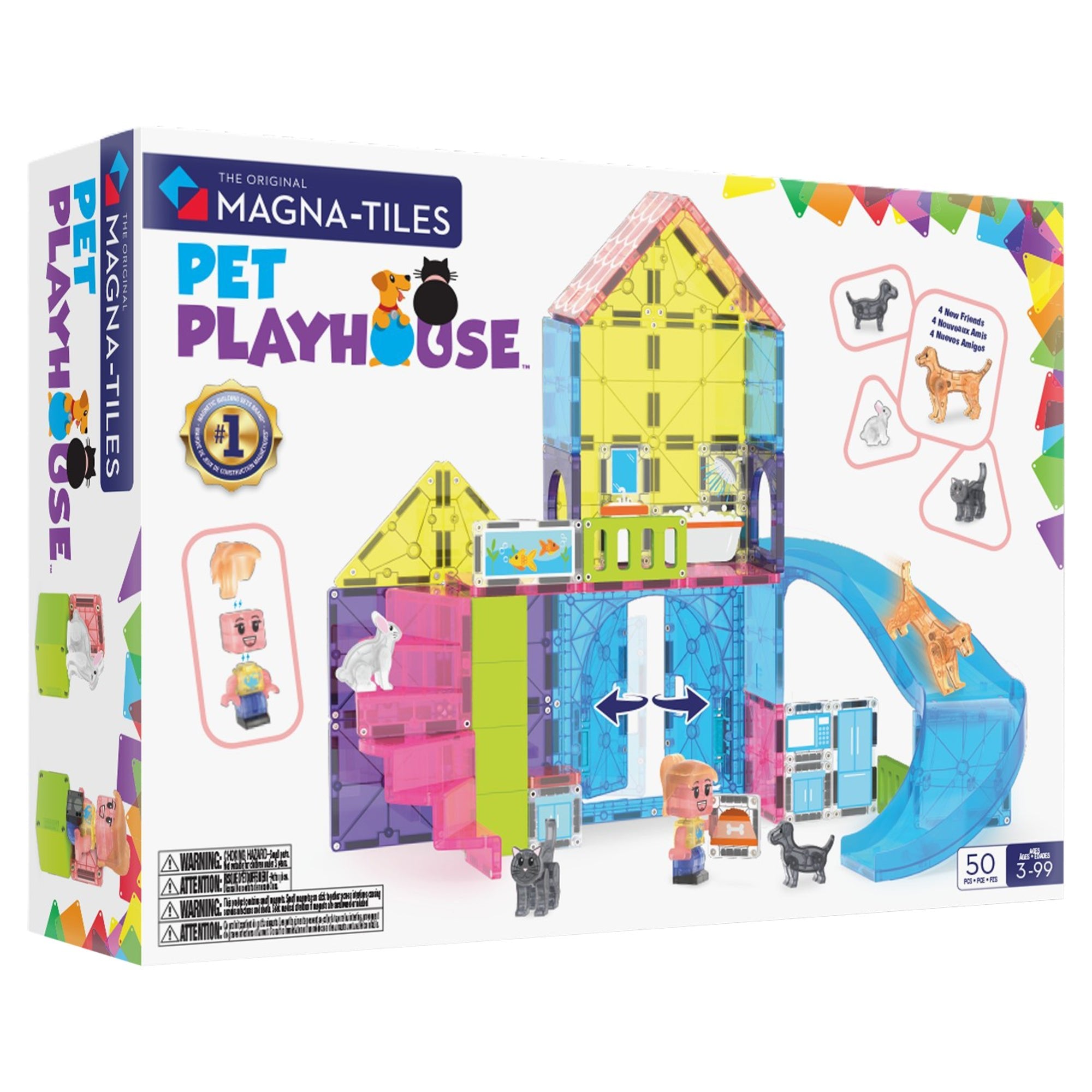 MAGNA-TILES® Pet Playhouse 50-Piece - Image 5