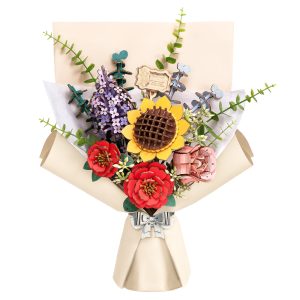 Rowood Wooden Flower Bouquet Model Kit