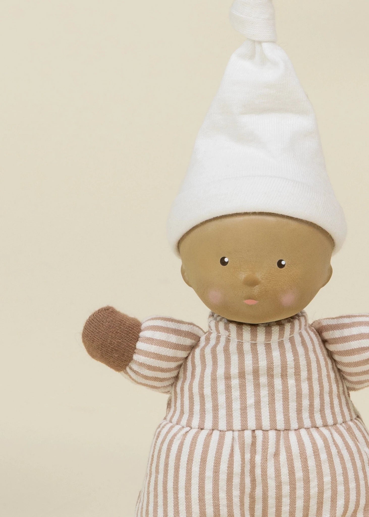 Coco Village Coco Mini - Arlo - Natural Rubber Baby Play Doll - Image 3