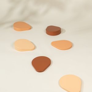 Set of 6 Wooden Balance Stepping Stones