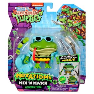 Teenage Mutant Ninja Turtles Mix & Match Genghis Frog Figure (Eng)