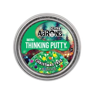 Crazy Aaron’s Mini Thinking Putty - Candy Cane Lane
