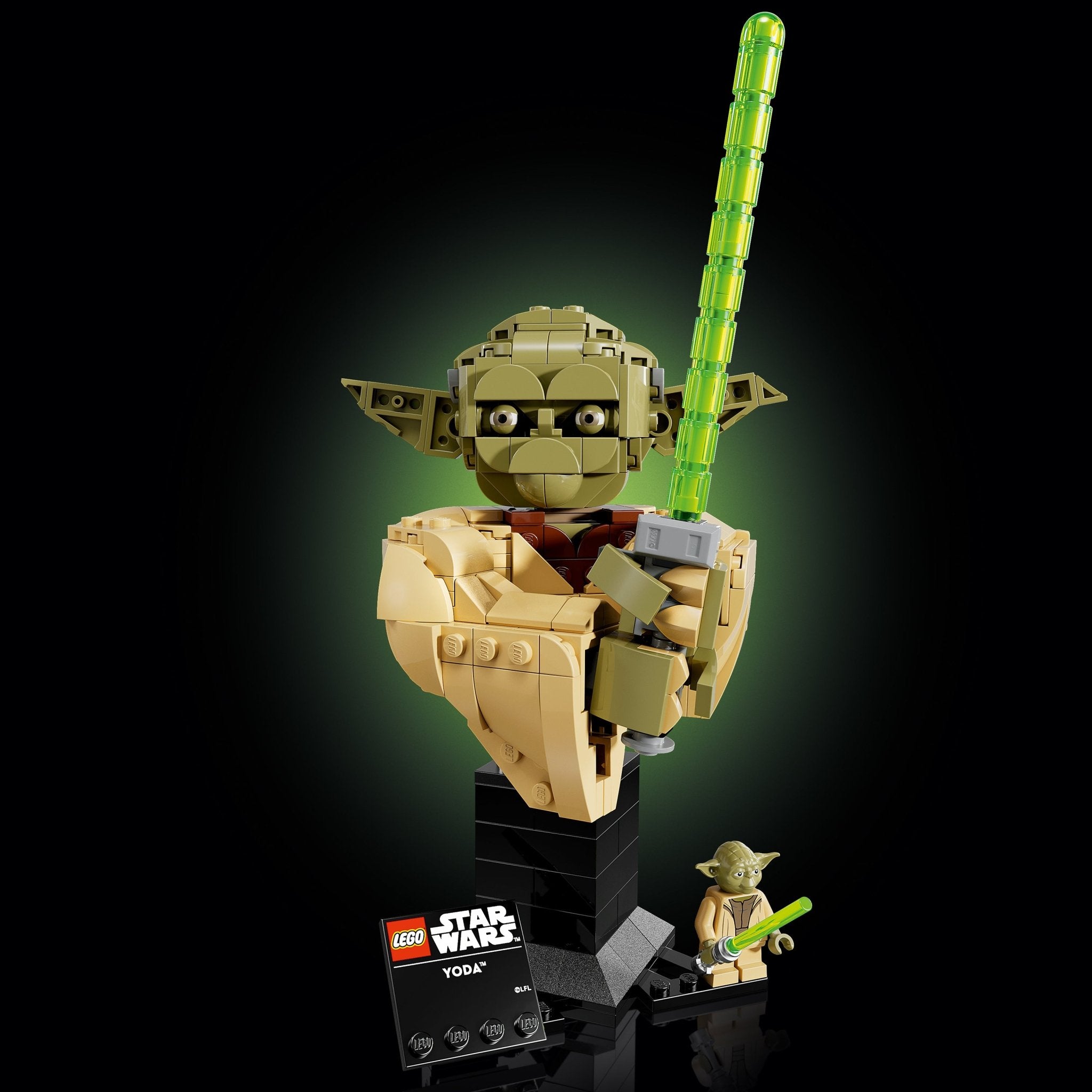 LEGO® Star Wars: Attack of the Clones Yoda Bust 75438 - Image 4