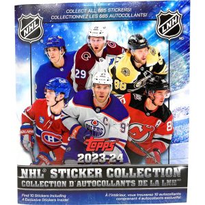Hot 2024 Topps NHL Sticker Book