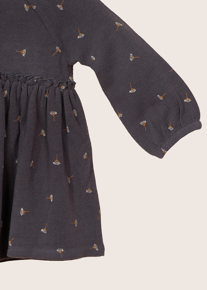 Empire Waist Dress - Obsidian / 0-3m - Image 2