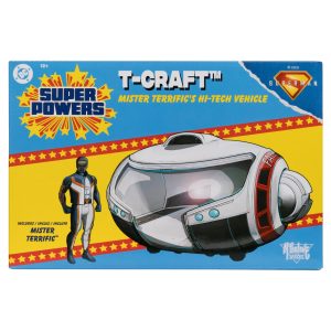 DC Direct - Super Powers Vehicles - WV5 - T-Craft with Mr. Terrific Figure (Superman Movie)