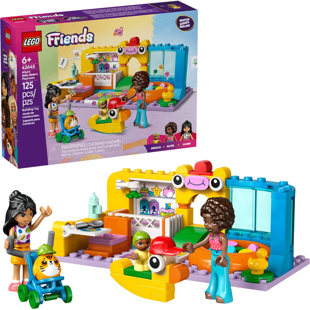 LEGO® Friends Aliya’s Baby Sisters Playroom 42645