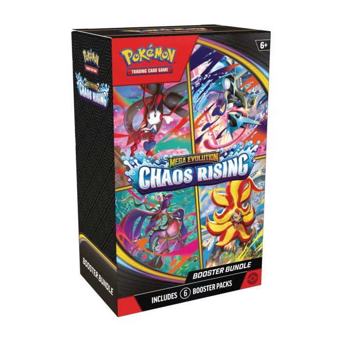 Pokemon Pokémon TCG: Mega Evolution Chaos Rising Booster Bundle I Limit 2 per customer - Image 2