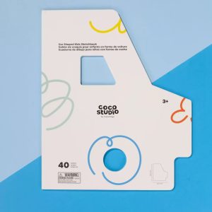 Car Shaped Kids Sketchbook (40 pages)