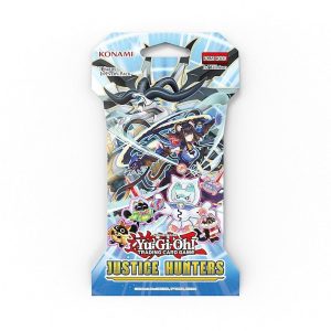Exclusive Yugioh Justice Hunters Sleeved Booster