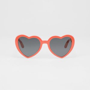Heart Sunglasses Pink OS