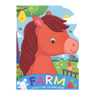 Die Cut Color & Activity Book