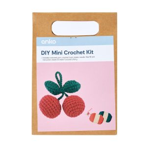 Made By Mastermind Toys MMT Mini Crochet Kit Cherry