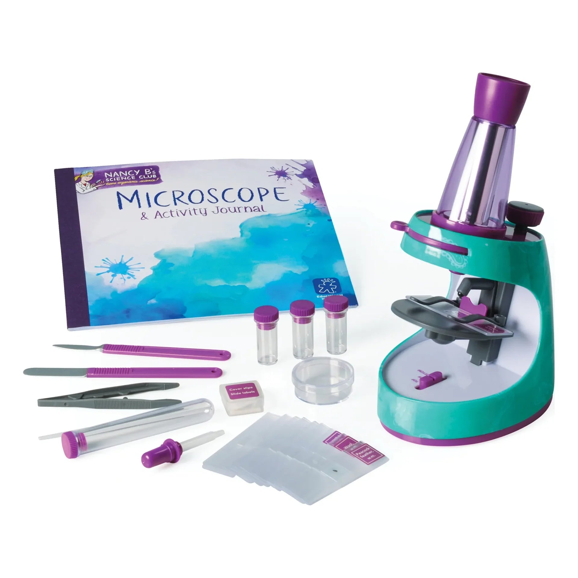Educational Insights Nancy B's Science Club® Microscope & Activity Journal - Image 2