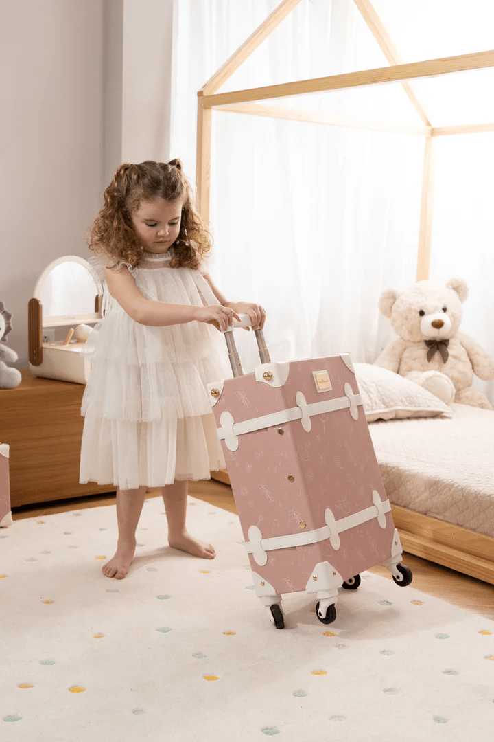 Hot Coco Village Vegan Leather CarryOn Suitcase Ballerina - Image 2