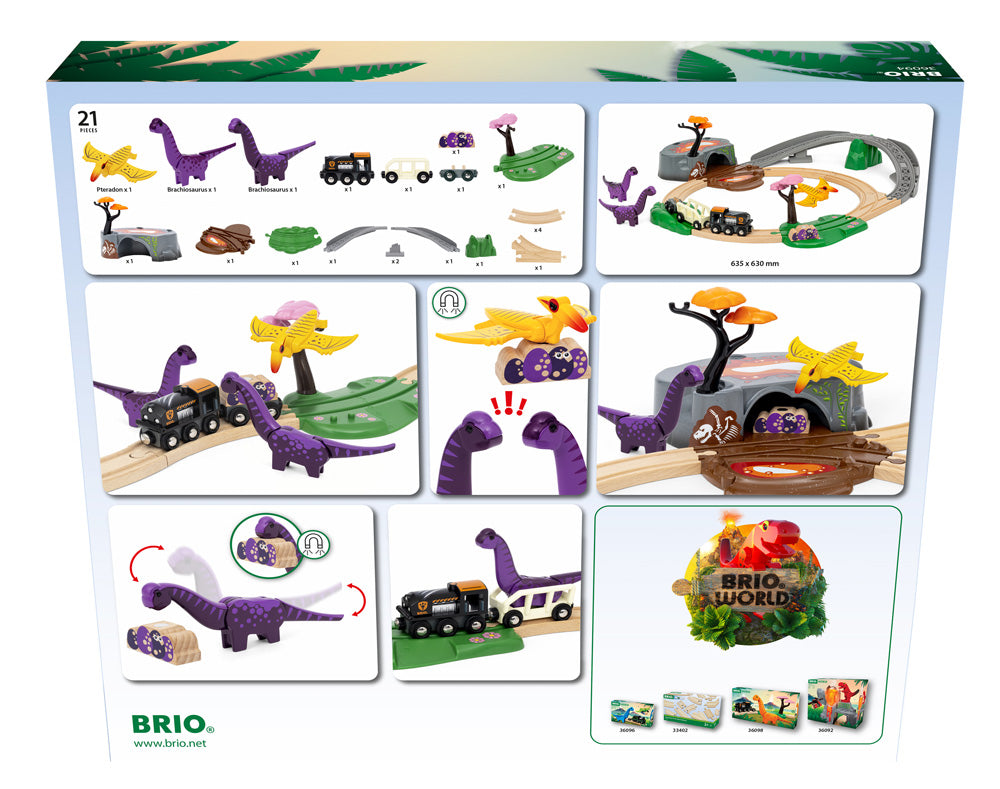 Hot BRIO Dinosaur Adventure Set - Image 7