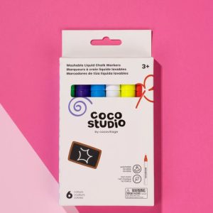 Coco Village Washable Liquid Chalk Markers (6 colors)