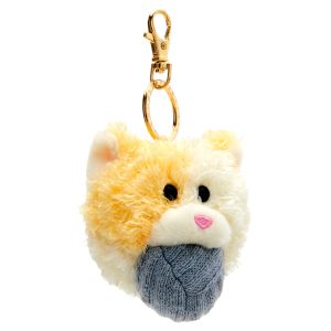 Exclusive FAO Plush Keychain Kitty