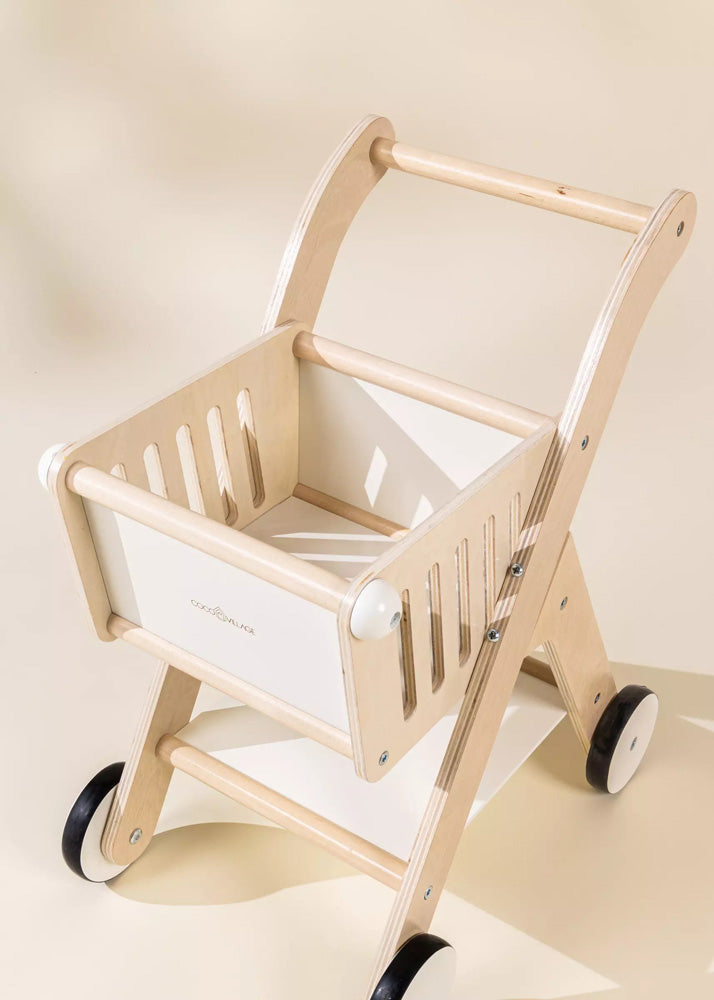 Coco Village Wooden Shopping Cart - Image 11
