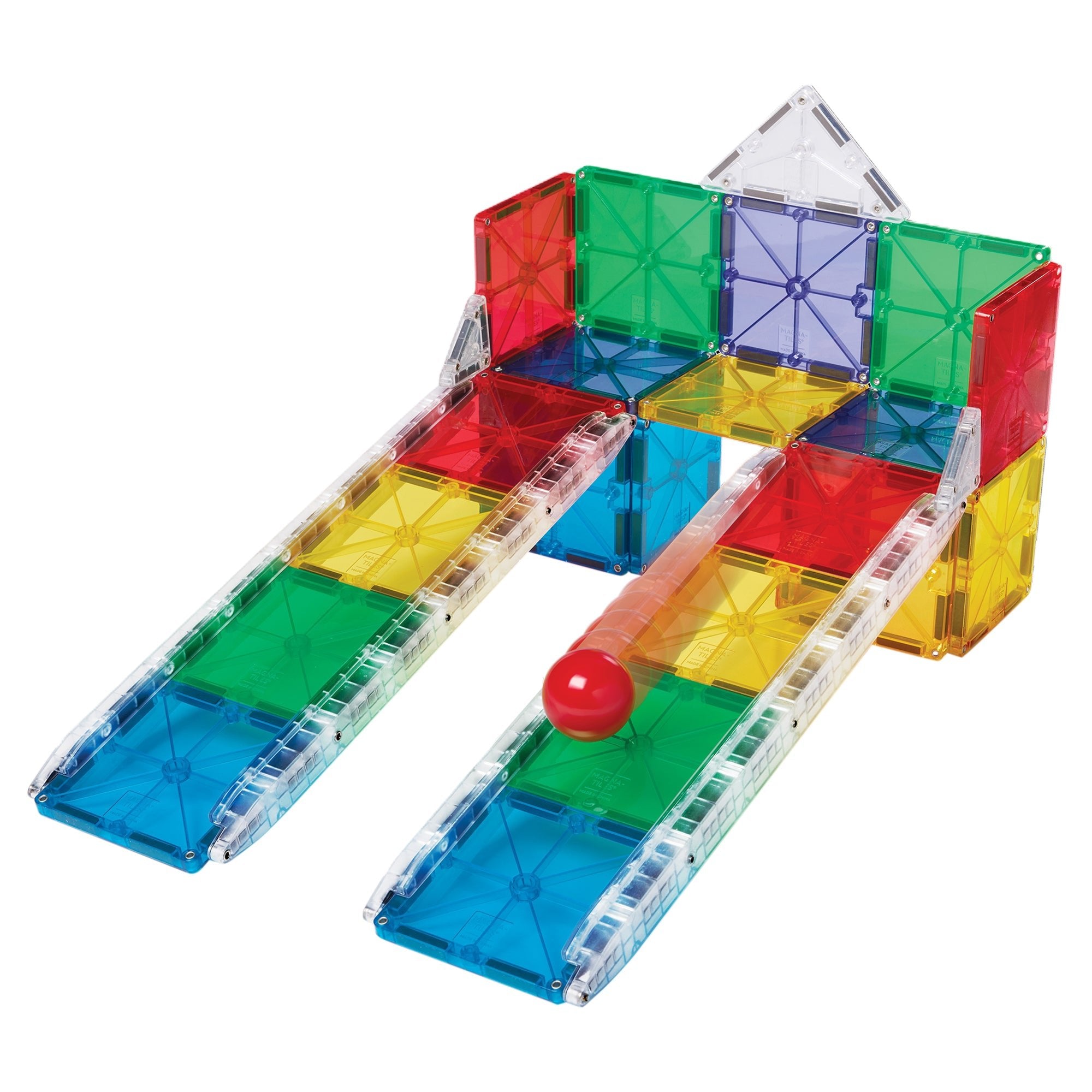 MAGNA-TILES® Rail Racers 33-Piece - Image 4