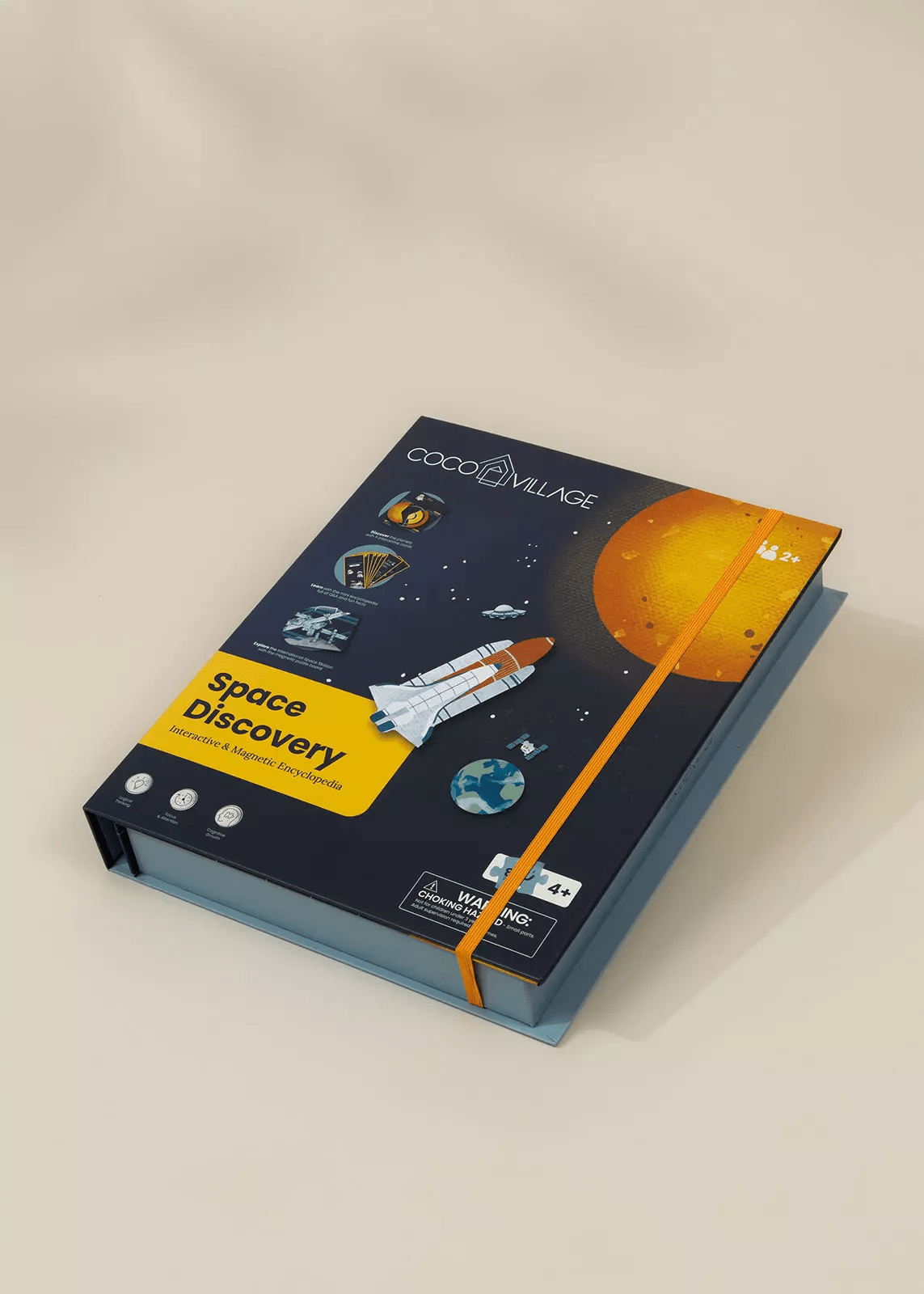 Coco Village Interactive & Magnetic Encyclopedia – Space Discovery (English Version) - Image 2