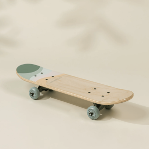 Coco Village Kids’ Wooden Classic Skateboard – Rolling Frogs