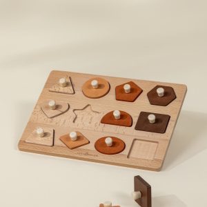 Coco Village Wooden Shapes Learning Set - 12 pcs