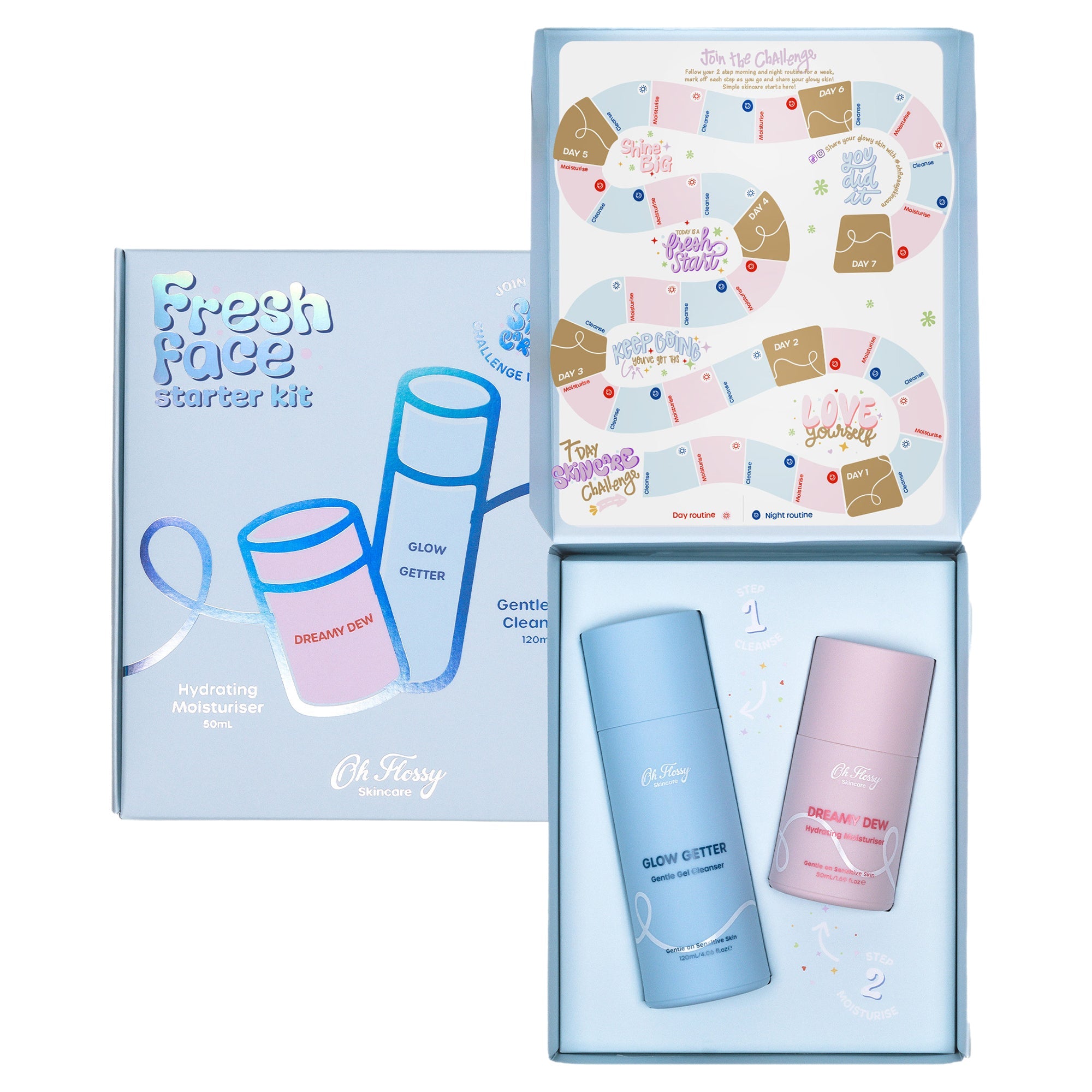 Oh Flossy Skincare - Fresh Face Starter Kit - Image 2
