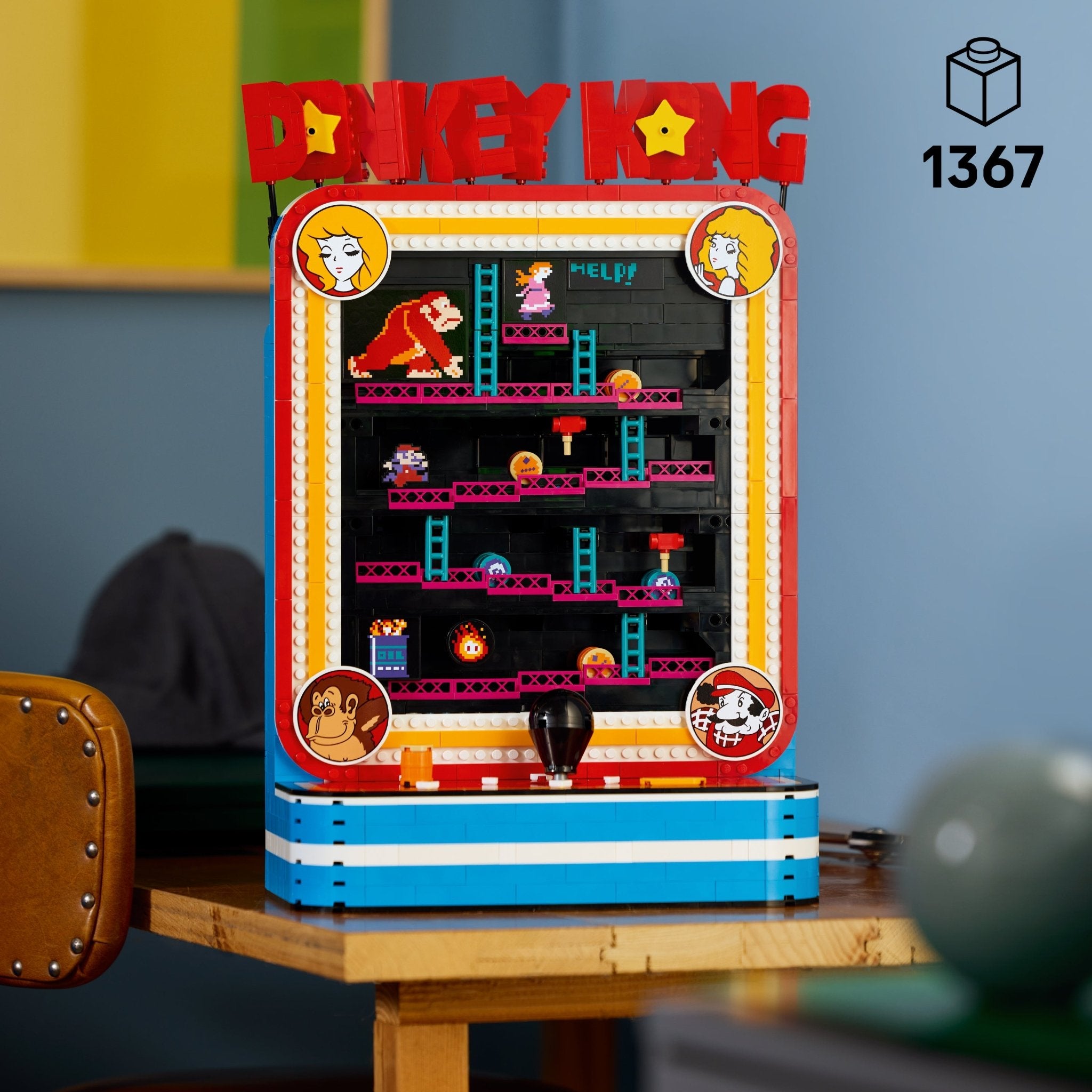 LEGO® Super Mario LEGO® Donkey Kong Arcade Building Set 72051 - Image 2