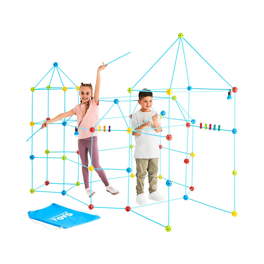 Made By Mastermind Toys Deluxe DIY Fort 150 Piece Set - Image 2