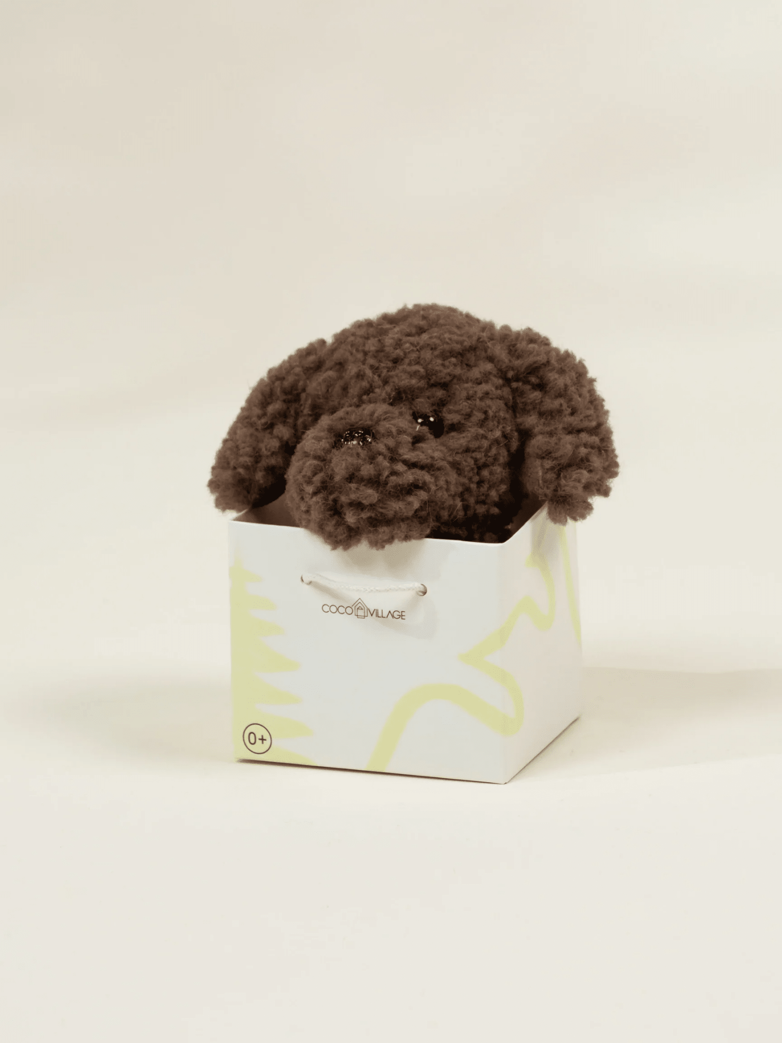 Coco Village Mini Gift Plush Toy - Brown Puppy - Image 2