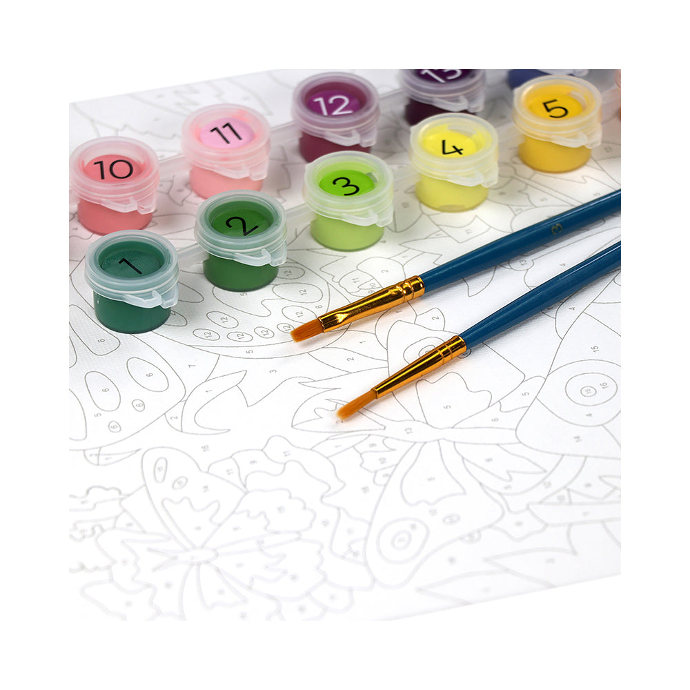 iHeartArt Paint By Numbers- Butterflies + Blooms - Image 13