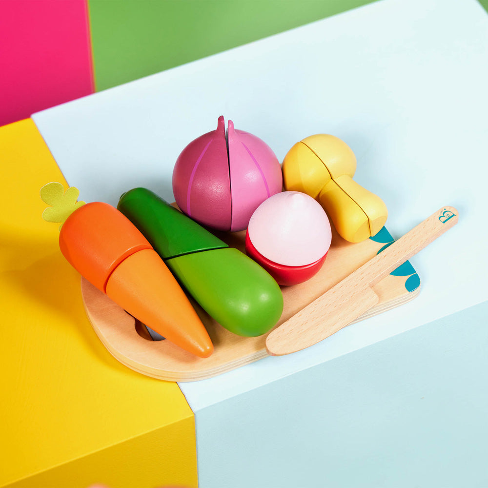 B.Toys Wooden Fruits & Vegetable Playset - Image 6