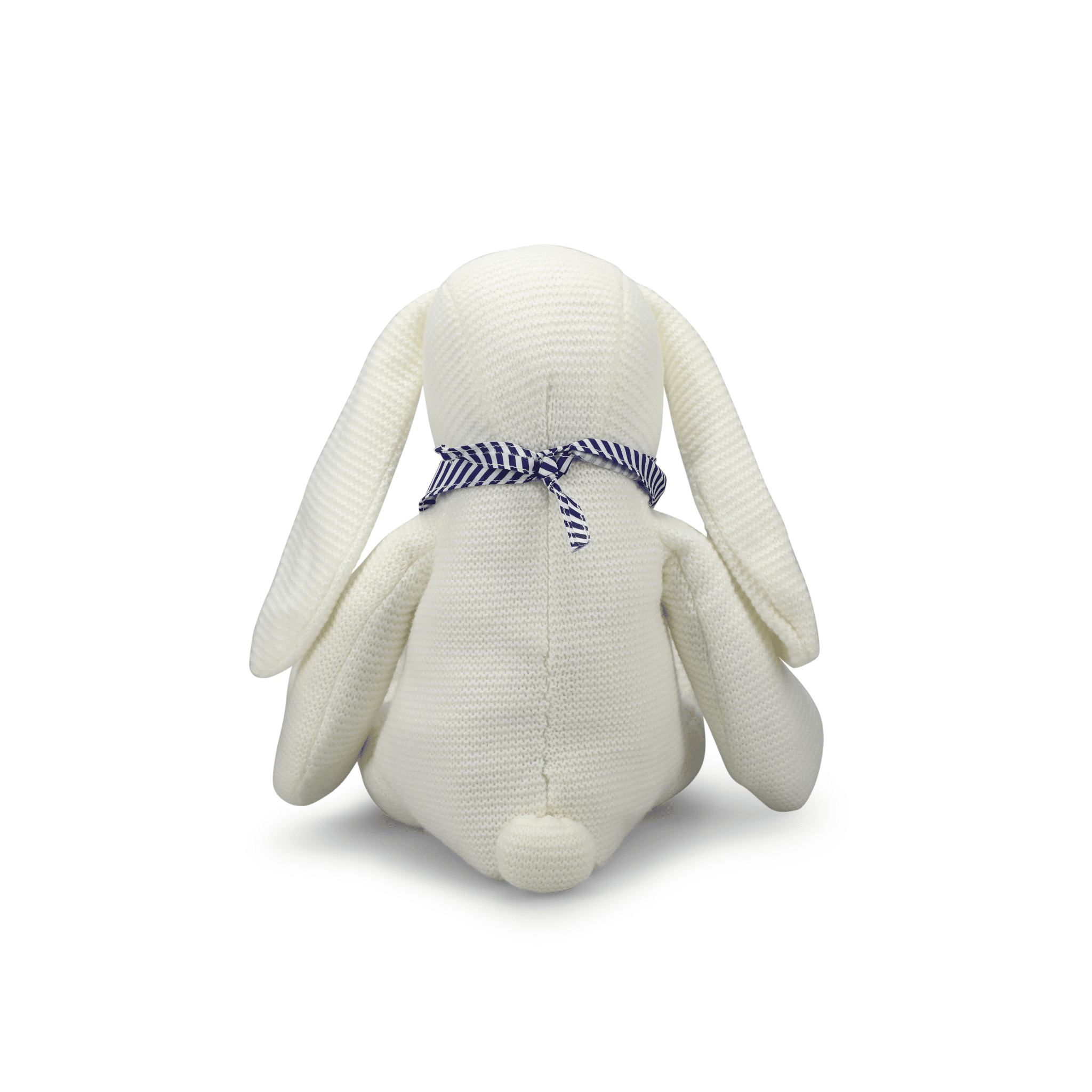 rise little earthling RLE 16" Cream Knit Bunny Plush - Image 2