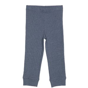 Exclusive Rise Little Earthling Waffle Legging - Charcoal / 12-18m