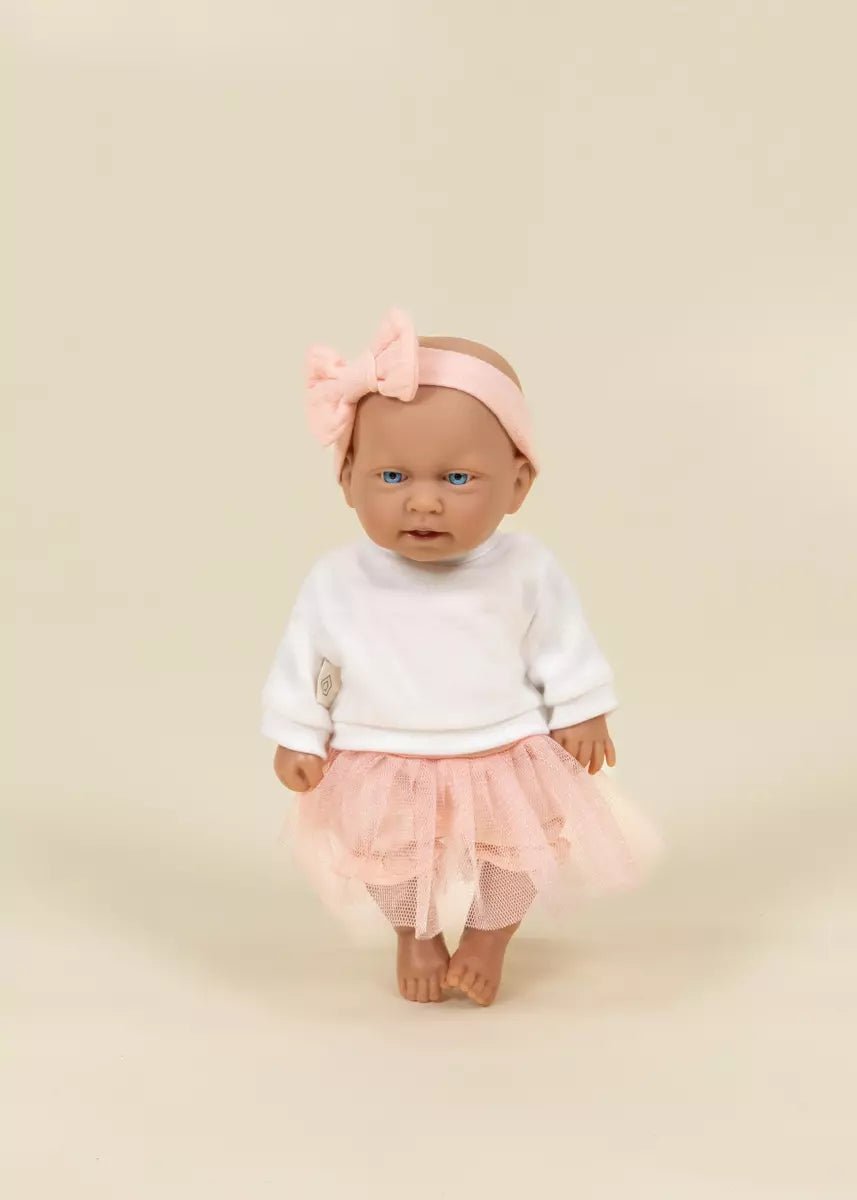 Coco Village Coco Tiny 10" Baby Play Doll Clothing Set – Ballerina - Image 2