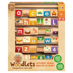 Hot Woodlets Alphabet Abacus