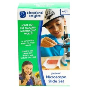 Educational Insights GeoSafari® Microscope Slide Set
