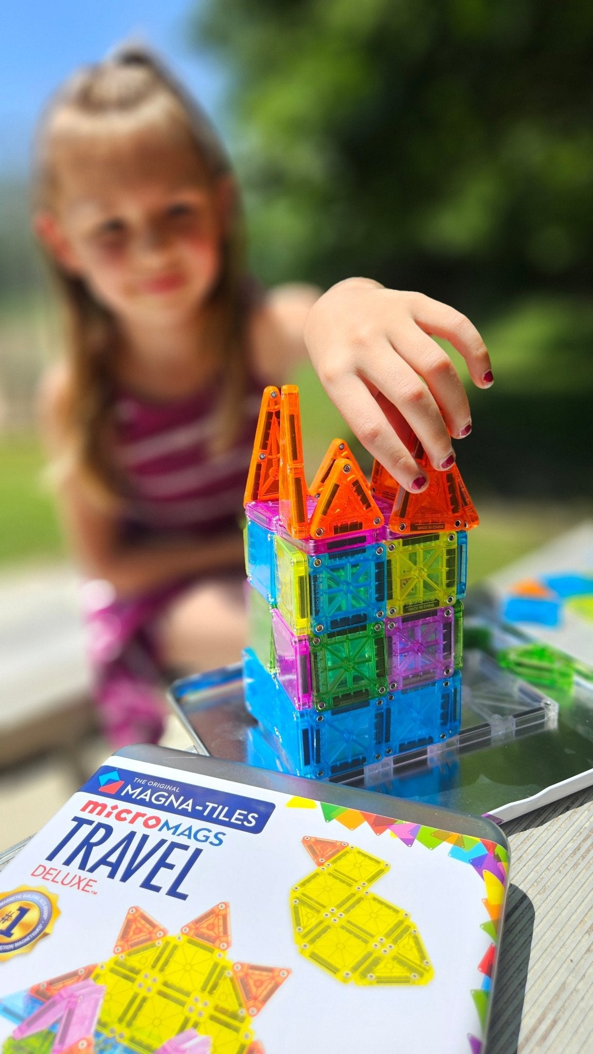 Premium MAGNA-TILES® Travel Set Deluxe 55-Piece - Image 6