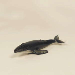 Premium Large Sea Life Animal Play Figurine–Humpback Whale