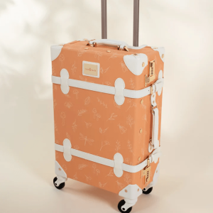 Vegan Leather CarryOn Suitcase Nature